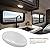 Dream lighting 12v RV Interior Light with Switch 6 inch Oval LED Ceiling Light 4.5W 3500K Soft White Lighting, Pack of 1