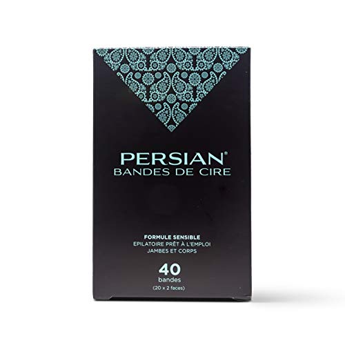 Persian legs & Body Wax Strips 40 Count (Pack Of 2)