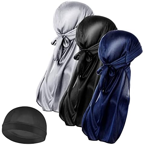 Molain Lot de Bonnets en Soie Cover
