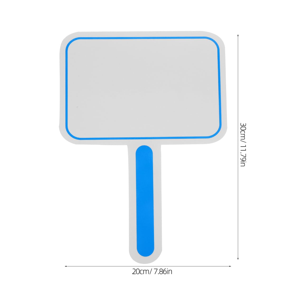 HOODANCOS Handheld Whiteboard 10.8X7.9 Inch Single-Sided Erasable Scoring Board for Judges Portable Whiteboard for Students Presentations and Voting - Image 3