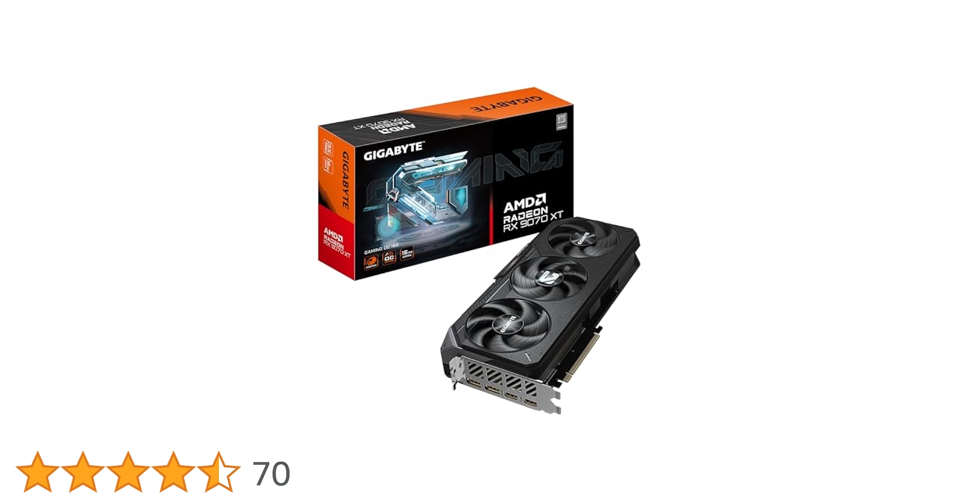 グラフィックボード・グラボ・ビデオカード RX 9070/GIGABYTE GV-R9070GAMING OC-16GD Radeon™ RX 9070 GAMING OC 16G Key Features | Graphics Card