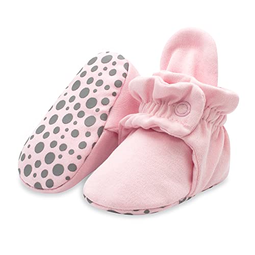 Zutano Unisex Organic Cotton Baby Booties With Gripper Soles, Baby ...
