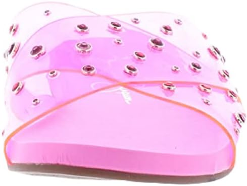 Jessica Simpson Women's Tislie Flat Slide Sandal, Pink, 8 | Image 2