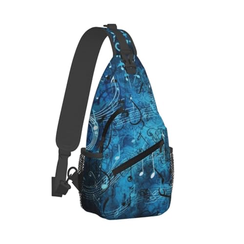 Bolso cruzado tipo sling bag negro para viajes miniatura 7