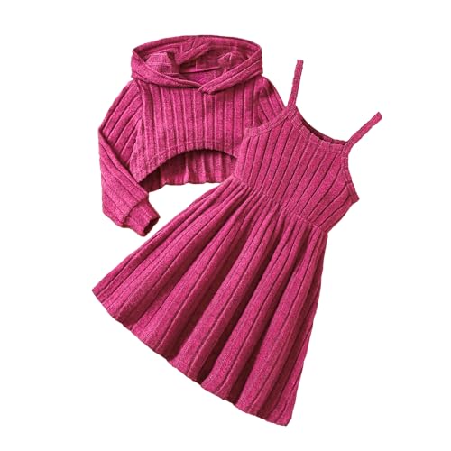 Girls Letter Printed Crop Pullover Sweatshirt and Plaid Skirt Set 2 piece outfit 2-8 Years