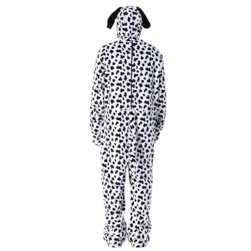 Combinaison pyjama dalmatien douillette déguisement rigolo - 6