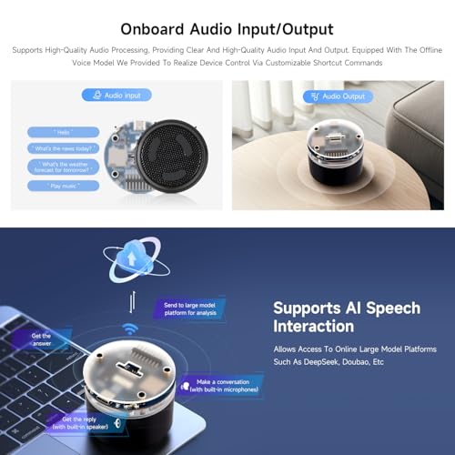 Waveshare ESP32-S3 AI Smart Speaker Board