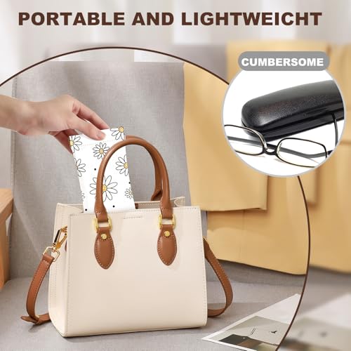 Image of Anikathy 2Pcs Sunglass Eyeglass Glasses Case Soft PU Leather with Cleaning Cloth Portable Glasses Pouch Bag for Men Women