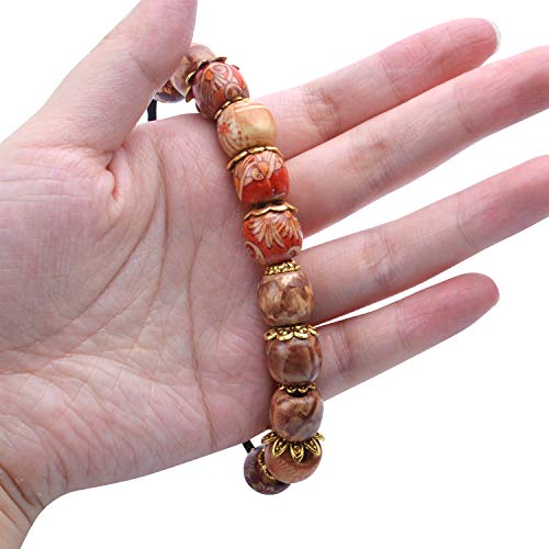 100g (200-350pcs) Mixed Metal Flower Bead Caps Spacer Beads Bali Style Jewelry Findings for DIY Crafting Jewelry Making, Antique Gold and Antique Silver