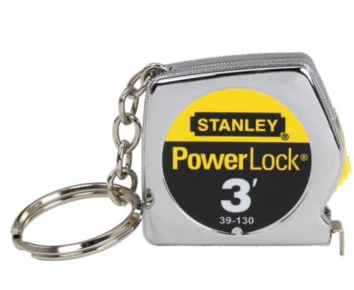Stanley 39-130 3Pk Powerlock Keychain Tape