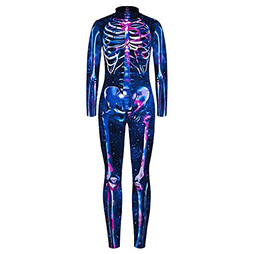 Disfraz Halloween kids esqueleto 7-14 años miniatura 1