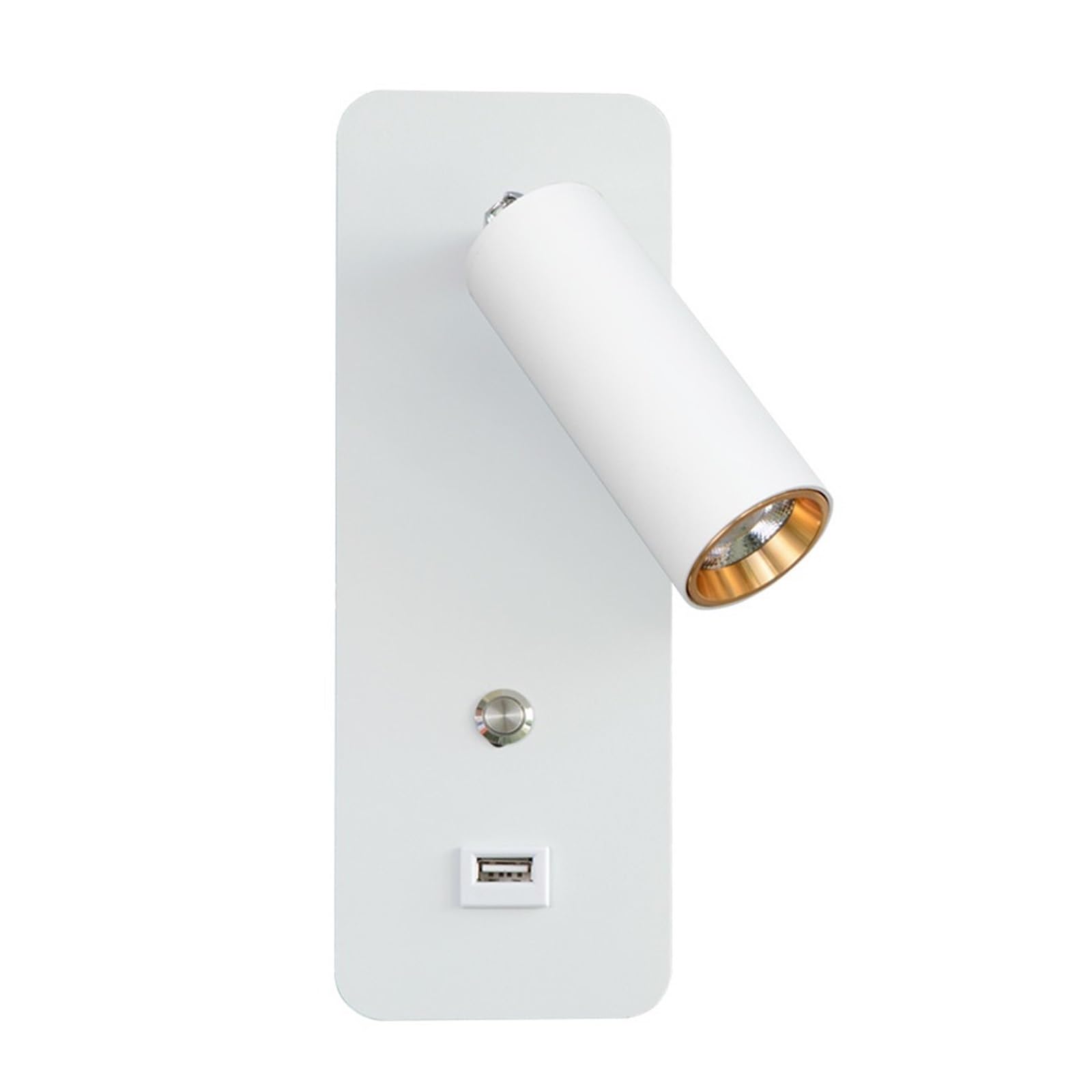 GDBAGKDQK Indoor Led Wall Lamps 7W with USB Charge Lamp Bedroom Living Room Nordic Modern Light Aisle with Switch Sconce Bright Lights