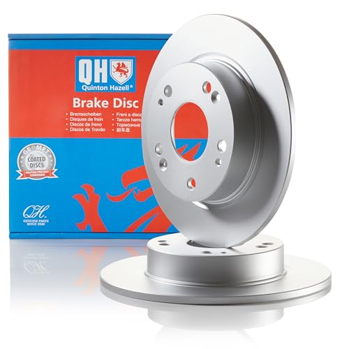 Quinton Hazell Brake Disc/Rotor | Single Disc | Rear | 5 Bolt Holes | Solid | BDC5564