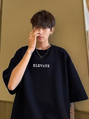 Image of Rigo Printed Oversized T-Shirts for Men | Drop Shoulder T-Shirt for Men