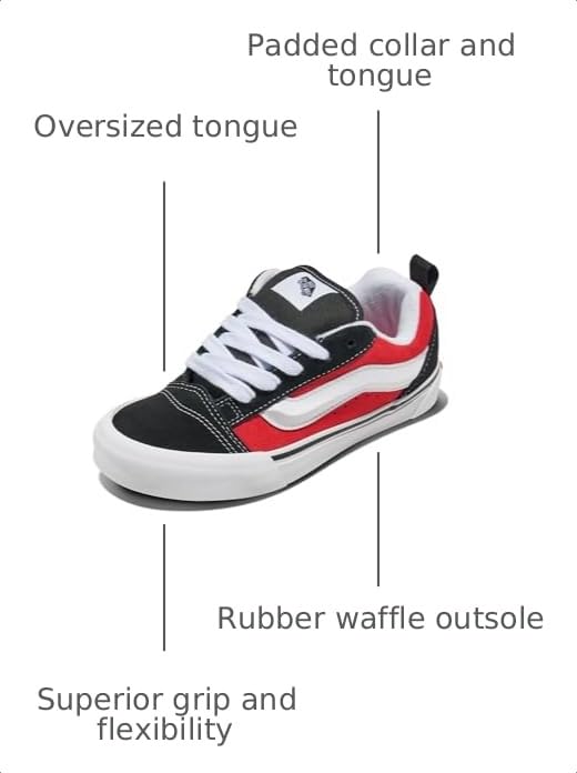 Image of Vans Unisex Knu Skool Stacklite Sneaker