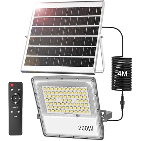 Lampe solaire OUSFOT 200W Cover