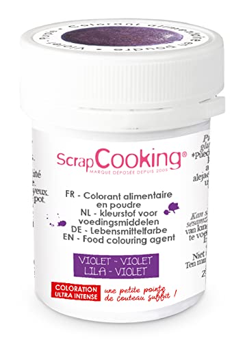 ScrapCooking Colorant Artificiel en Poudre Violet 5 g -...