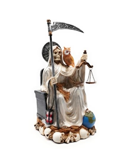 Estatua Santa Muerte RUSTIX en Resina, 9 in miniatura 2