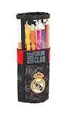 Plumier enrollable 27 piezas de real madrid 'black' (411924-786)