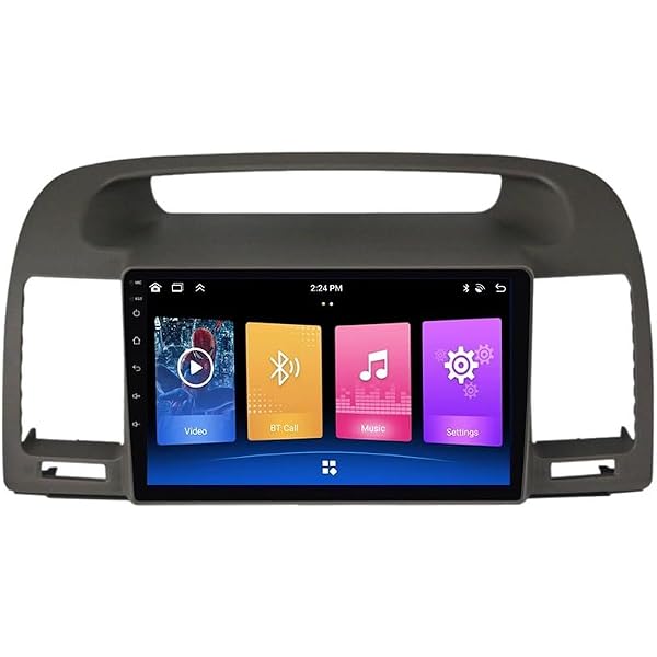 Odtwarzacz samochodowy z Androidem 16, 9-calowym ekranem dotykowym, nawigacja GPS Dla Toyota Camry 5 XV 30 2001-2006 Radio samochodowe, obsługa sterowania z kierownicy(HM603 4 Core Wifi 2+32GB)