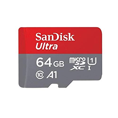SanDisk Ultra 64 GB microSDXC Memory Card + SD Adapter with A1 App Performance Up to 100 MB/s, Class 10, U1 – Ansicht 3