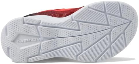 Skechers Boy's Microspec Ii-Zovrix Sneaker, Red/Black, 12 Little Kid | Image 2
