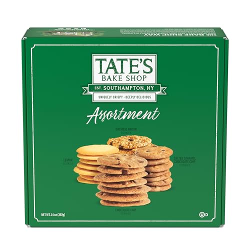 Tate's Bake Shop Cookies Gift Box 4 Flavors, 14 oz