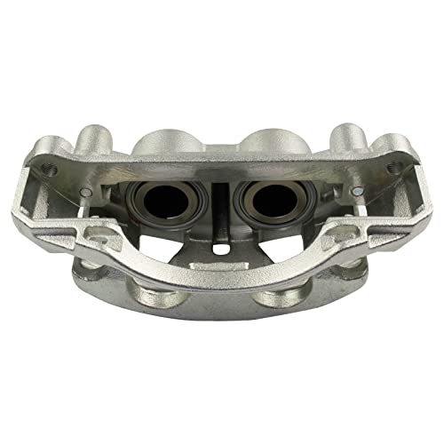 Image of TRQ Brake Caliper Set Compatible with 2011-2018 Chevrolet Silverado 2500 HD Silverado 3500 HD 2016 Suburban 3500 HD GMC Sierra 2500 HD Sierra 3500 HD