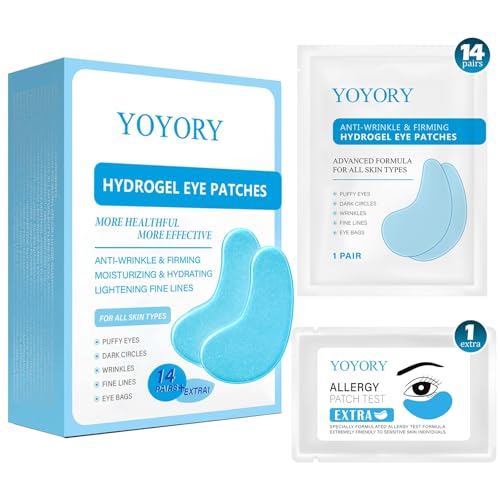 Under Eye Patches Masks - for Eye Bags with Collagen and Hyaluron...
