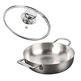 Olla para Sopa, sartén pequeña, Olla Profunda para freír, Juego de Olla para cocinar Fideos sin hervir