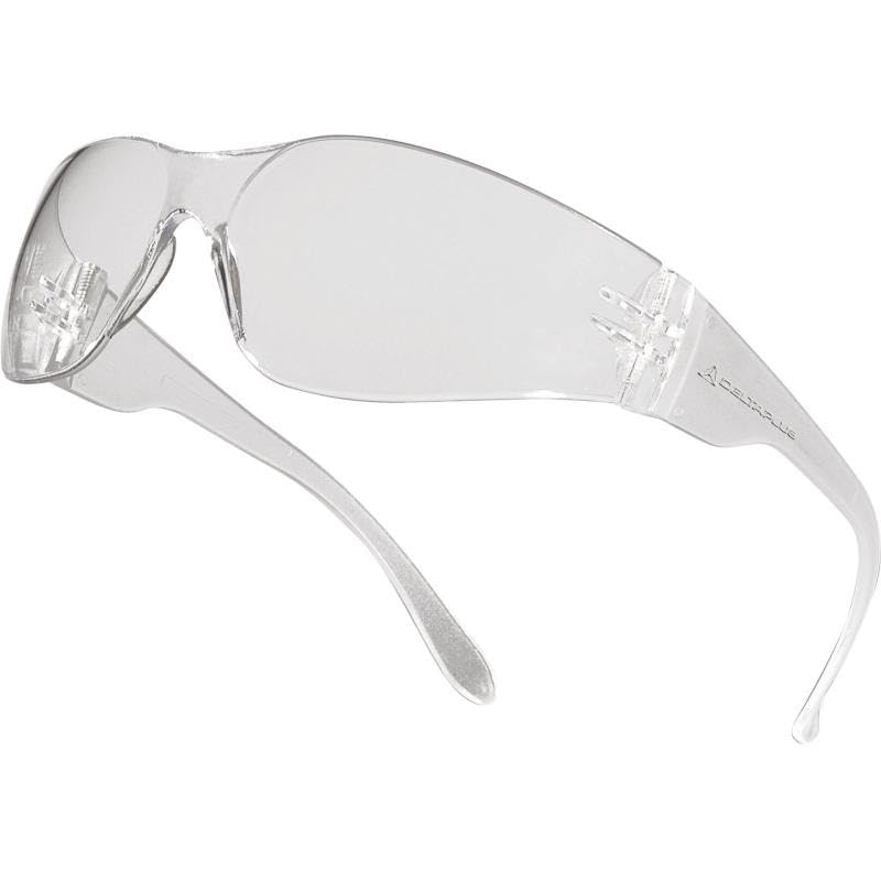 DELTA PLUS Safety Goggles BRAVA2 | Polycarbonate Single Lens Glasses with Scratch & Impact Resistant | Easy to use with Safety Goggles for UV Protected with Fremeless & light weight 1Ps (CLEAR) (B0CZ9FL8XD) Amazon Price History, Amazon Price Tracker
