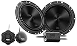 JBL Stage2 GEN2 65CF – 6.5 Inch (165mm) 2-Way Component Car Speakers – 90W RMS – 270W Peak – Separate Tweeters – OEM Fit Audio – With Grilles – Easy Install – Set of 2