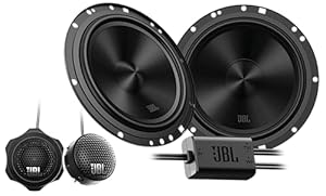 JBL Stage2 GEN2 65CF Komponenten Lautsprecher Auto 165mm (6,5 Zoll): von Harman Kardon Car HiFi mit 90W RMS und 720W Max Component Auto Boxen Set 2 Tieftöner + 2 Hochtöner