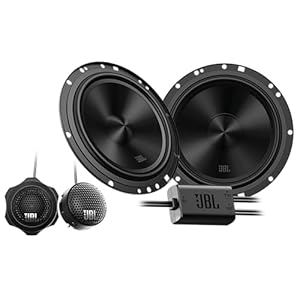 JBL Stage2 GEN2 65CF Komponenten Lautsprecher Auto 165mm (6,5 Zoll): von Harman Kardon Car HiFi mit 90W RMS und 720W Max Component Auto Boxen Set 2 Tieftöner + 2 Hochtöner