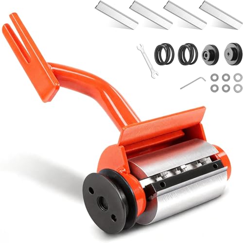 KINGTAIXIN Log Peeler Log Debarker Designed for Husqvarna and STIHL Chainsaw Attachment for Wood Debarking Chainsaw Accessories Timber Framing Tool
