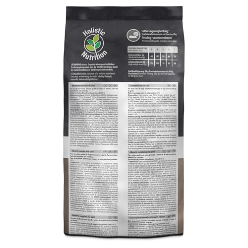 Leonardo Adult GF Maxi [300g] Katzenfutter | Getreidefreies Trockenfutter für Katzen | Alleinfuttermittel für große Katzenrassen ab 1 Jahr – Ansicht 2