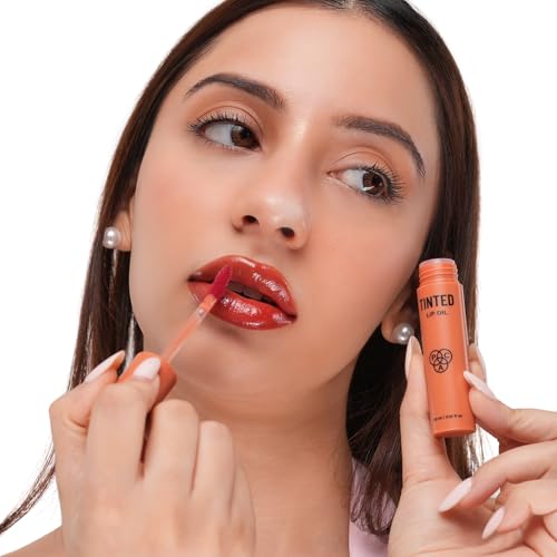 Image of PAC Tinted Lip Oil Fashionista | Hydrating Lip Oil | Non Greasy Glossy Finish | Subtle Natural Tint