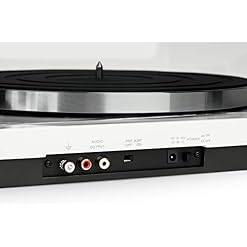 Thorens TD-201 TP71 Blanc – Platine Vinyle - Les Beatles, Paul McCartney, John Lennon, RIngo Starr, George Harrison Thorens TD-201 TP71 Blanc - Platine Vinyle – Image 4