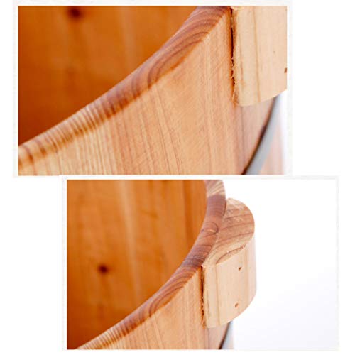 Tina de madera para baño de pies con masaje miniatura 5