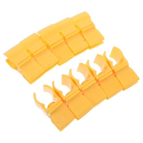 BESPORTBLE Flag Pole Accessories Set 10pcs Non Slip Soccer Cones Poly Dots Basketball Training Markers for Outdoor Sports