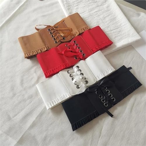 Corset Women Wide Corset Belt Waistband Female Elastic High Waist Bandages Girdle Belts For Coat Dress3
