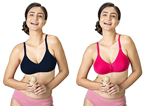 Image of Lyra 516 Flora Mesh Ladder Moulded Premium Cotton Bra
