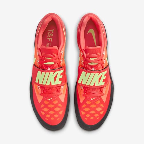 Zoom Rotational 6 Unisex Shoes (600 - Crimson/Coral-Lime, Nike)4