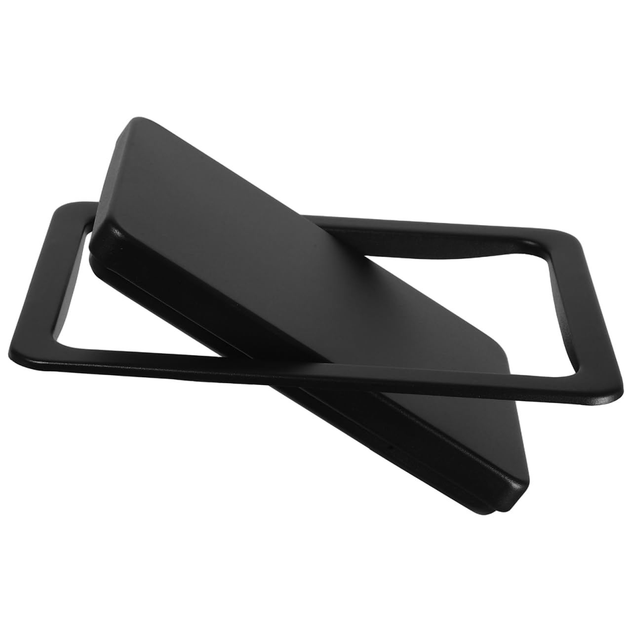 POPETPOP Tapa De Basura Empotrada De Acero Inoxidable Para Cubo De Basura Cocina Y Lavabo Tapa De Cubo Con Diseño De Flip Fácil Instalación 10.78X7.48X1.29 Pulgadas