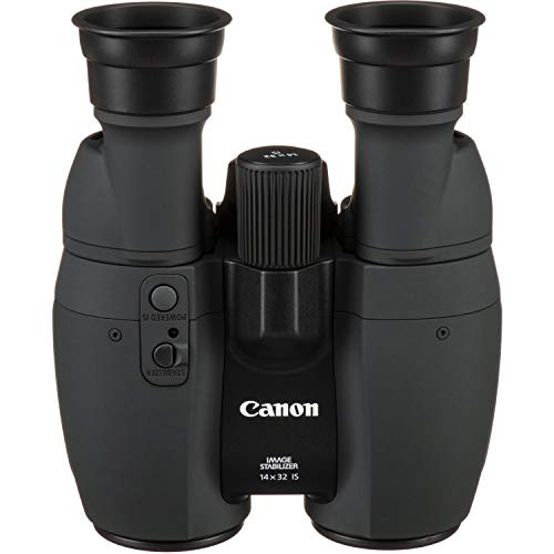 Binoculares Canon con estabilizador de imagen 14x32 negros miniatura 3