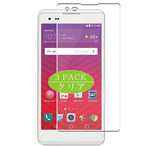 Synvy [3 Pack] Screen Protector, Compatible with LG Tribute HD TPU Film Protectors [Not Tempered Glass]