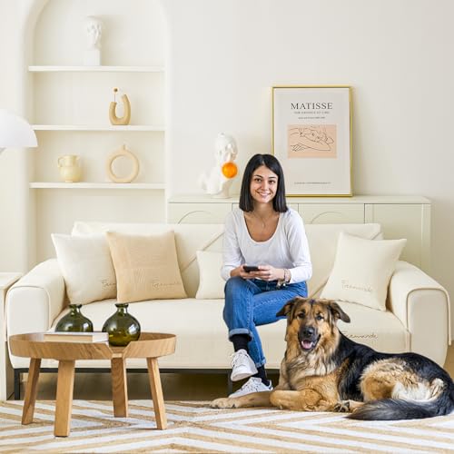 IMSGVIFO Sofabezug rutschfeste Couch überzug Sofadecke，Sofaschutz1 2 3 4-Seater L Shape Sofaschoner,Sofabezug Ecksofa l Form Überwurf Hundedecke Ecksofa Sofa Schutzdecke
