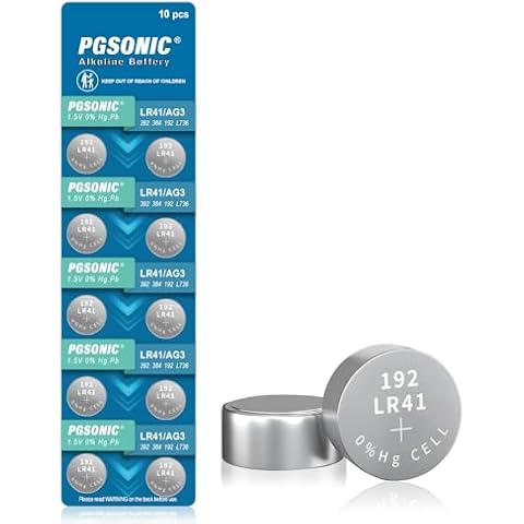 PGSONIC LR41 Battery (10pcs) Cover
