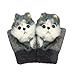 LIANGFANG Handschuhe Damen Niedlich Katze Klaue BäR Pfote PlüSch Handschuhe Frauen Dicke Fleece Halfter Ski Gloves Touchscreen Winter Warme Winterhandschuhe Skifahren Wandern Radfahren
