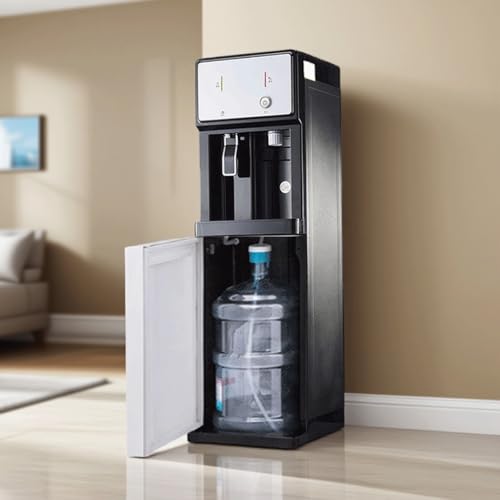 Dispensador de agua enfriador de agua independiente de carga inferior, fuente de agua de pie, máquina ideal for el hogar, la oficina, el hotel, la familia, la escuela, el negocio comercial